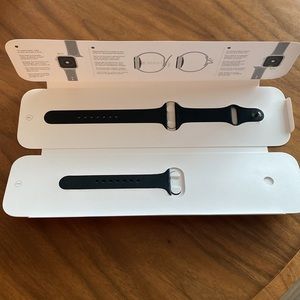 38mm Apple Watch Sports Band - black